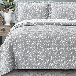 طقم لحاف بحجم كبير مع غطاء ناعم ووسادة من البوليستر - Product Image 4