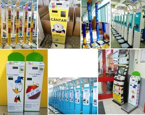 सिक्का संचालित स्वचालित सामान पैकेज वजन पैमाने पर इलेक्ट्रॉनिक वजन मशीन - Product Image 6