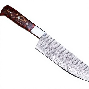 SCL : Ensemble de couteaux utilitaires professionnels faits à la main en acier inoxydable avec manche en bois de rose, faible MOQ, pour usage en cuisine, vente en gros, couteau de chef, couteau de boucher - Product Image 1