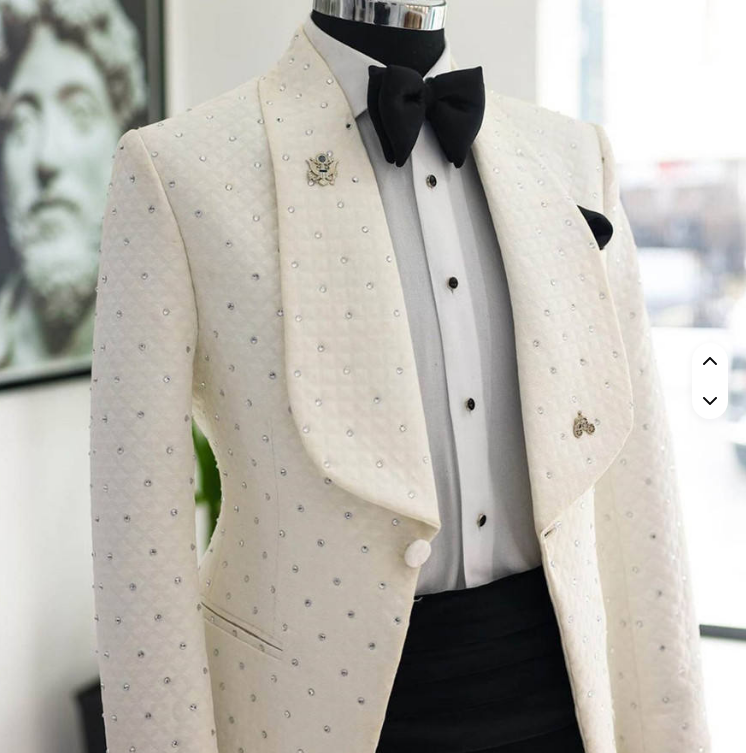 White [suit + trousers]