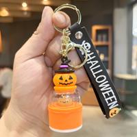 Lampu Malam Horor Halloween Baru, Gantungan Kunci, Hadiah Festival, Liontin Tas, Gantungan Kunci Mobil