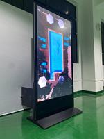 Precios de Fábrica VISIGN, Soporte de Pantalla Vertical de 75, 85 y 98 Pulgadas, Pantalla LCD Publicitaria, Pantalla Táctil 4K, Kiosco LED para Exteriores, Tótem