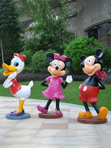 Escultura Grande de <span class=keywords><strong>Mickey</strong></span> Mouse para Centro Comercial, Parque y Jardín de Infancia, Adornos de Resina Ecológica, <span class=keywords><strong>Minnie</strong></span>, <span class=keywords><strong>Pato</strong></span> <span class=keywords><strong>Donald</strong></span> - Product Image 5