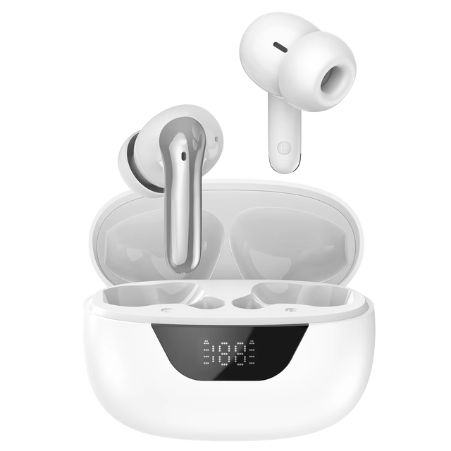 Fashionable Auriculares Bluetooth Earbud Active Noise Cancelling Headphones with Charging Case TWS Earbuds Wireless Headphones