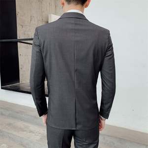 ชุดสูทผู้ชาย 3 ชิ้น ปี 2026 เสื้อสูท + เสื้อกั๊ก + กางเกง ชุดสูทสไตล์ยุโรปและอเมริกา สำหรับงานแต่งงาน ชุดทำงาน ชุดสูททางการ - Product Image 4