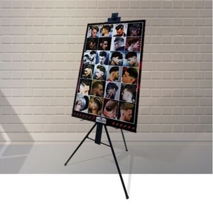 Barbershop Hairstyle Poster Vertical Wall Decoration One Black And White <b>Border</b> For Salon <b>Display</b> - Product Image 2