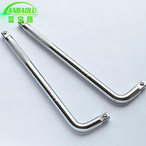 Lanbaolu L-Shaped <b>Socket</b> Wrench <b>12</b> <b>Inches</b> Imperial Manual Steel Tool For Automotive Repair - Product Image 2