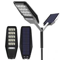 Outdoor Verlichting Waterdichte IP67 300W 200W 100W Solar Lampen Alles In Een Led Zonne-straat Licht