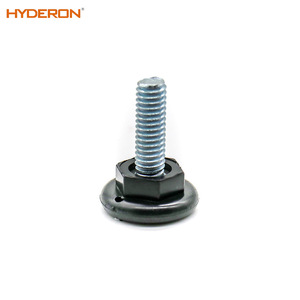 Patas de Muebles de Plástico Ajustables Moldeadas por Inyección Hyderon, Fácil Instalación - Product Image 1
