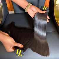 Échantillon Gratuit - Cheveux Naturels Vietnamiens Bruts 8A 10A 12A 14A 16A - Extensions de Cheveux Humains Vierges Super Double Drawn de 8 à 40 Pouces