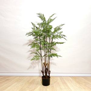 2025 Nueva <span class=keywords><strong>Cola</strong></span> <span class=keywords><strong>de</strong></span> <span class=keywords><strong>Caballo</strong></span> Artificial verde helecho <span class=keywords><strong>Palmera</strong></span> tiene múltiples postes hoja <span class=keywords><strong>de</strong></span> plástico para el hogar Hotel jardín decoración interior al aire libre - Product Image 1