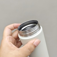 Tasse portable en acier inoxydable 304 de style japonais, simple et de grande valeur, pour l'extérieur, souvenir ou cadeau