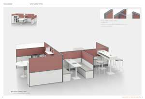 WORKSTATION Executive Office Desk avec section retour et conception de l'autorité de stockage des fichiers pour les équipes de gestion d'entreprise - Product Image 5