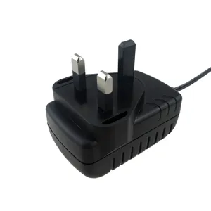 Plug in bs1363 6v battery chargers uk plug 6v 500ma ac dc adapters 6volt ac adaptador 3w 6v power supplies with UKCA CE CB RoHS