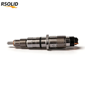 หัวฉีดดีเซล Rsoliddiesel 0445120133 คอมมอนเรล สำหรับเครื่องยนต์ดีเซล QSC8.3, QSL8.9, QSL9, ISL9 อะไหล่เครื่องยนต์ดีเซล อะไหล่รถขุด - Product Image 1