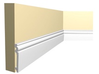 Plinthe imperméable en polystyrène enduit facile à installer Offre Spéciale, décoration intérieure PS plinthe