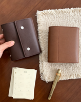 Porte-cartes pour classeur à 6 anneaux M5, Organiseur de budget, Agenda à spirale à feuilles mobiles, Meilleure vente pour le bureau, l'école, les cadeaux et comme portefeuille