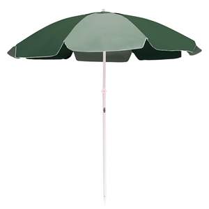 ร่มทะเลขนาด180ซม. ร่มชายหาดขนาดใหญ่ร่มบังแดดกลางแจ้งร่มกันแดดทำจากโพลีเอสเตอร์ร่มชายหาดกว้าง6ฟุตน้ำหนักเบา - Product Image 6