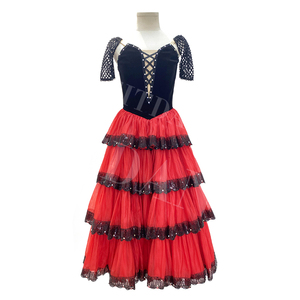 Edance R0580 Chất Lượng Cao Trẻ Em Cô Gái Don Quixote Cổ Điển Stege Dancewear Đảng Trang Phục Chuyên Nghiệp Ba Lê Hiệu Suất - Product Image 6