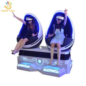 Réalité virtuelle d'<span class=keywords><strong>occasion</strong></span> VR Egg Cinema 2 sièges Vente directe d'usine Simulateur de réalité virtuelle Machine populaire - Product Image 4