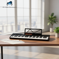 Piano numérique portable pliable 88 touches personnalisable, léger et rechargeable, avec 127 rythmes, 128 sons et 79 morceaux de démonstration pour