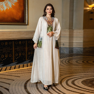 Eid Muslim Party <b>Dress</b> for Women Abaya Sequins Maxi Evening <b>Long</b> <b>Dresses</b> Jalabiya Morocco Dubai Abayas <b>Kaftan</b> Vestidos <b>Long</b> Robe - Product Image 2
