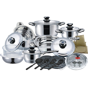 Vente flash Dessini Ensemble de casseroles toutes saisons <span class=keywords><strong>Induction</strong></span> Antiadhésif Casserole avec couvercle thermomètre Acier inoxydable pour usage domestique - Product Image 4
