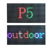 Modules d'affichage LED SMD P5 imperméables pour extérieur, 320x160mm, écran LED pour extérieur