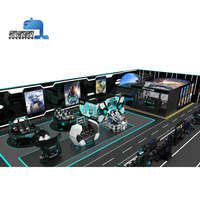 JiaYi VR Game Center, Diseño de Centro de Juegos de Realidad Virtual Interior, Simulador de Máquinas de Juegos de Realidad Virtual, Solución Integral, Fabricantes de Equipos VR/AR/MR 1