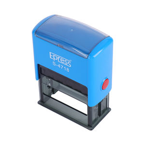 Venta al por mayor Custom Express 58*22mm sello de goma autoentintable máquina láser sello de plástico de oficina - Product Image 3
