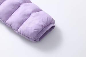 Blouson matelassé léger à capuche pour bébé, avec oreilles d'ours, fermeture éclair et boutons-pression, teint en pièce, pour tout-petits garçons et filles, 6M-4T - Product Image 6