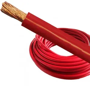 Cable de cobre puro trenzado, 25 mm2 35 mm2 50 mm2 70 mm2 95 mm2, cable de soldadura eléctrica