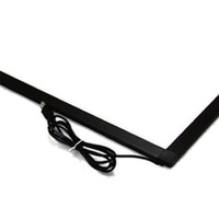 Kit de réparation d'écran LED professionnel à cadre ouvert avec écran tactile infrarouge USB multi-écrans interactif DIY Blackview 50 pouces