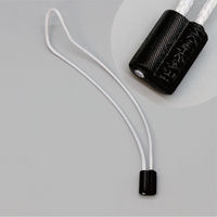 Logo personnalisé d'usine forme différente carré rond cire plastique coton nylon vêtement pour vêtements Seal String