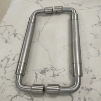 Poignée de porte moletée en laiton massif sur mesure, cuir de qualité supérieure, cuivre antique, robuste, pour entrée principale, architecturale