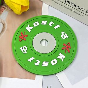 Sous-verre personnalisé antidérapant en PVC, tapis isolant thermique créatif et écologique, dessous de plat en caoutchouc souple pour promotion - Product Image 5