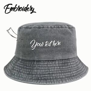 Custom Logo Embroidered One-Piece Promotional Cotton Bucket <b>Hat</b> <b>for</b> Fishing Casual Outings Skiing Great <b>for</b> Business Events - Product Image 6