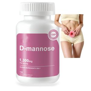 Aeglewell D Mannose Capsules Végétariennes Matière Première Pure Certifiée GMP Complément de Soutien à la Santé Urinaire Féminine - Product Image 2