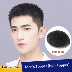 วิกผมผู้ชายแบบ<span class=keywords><strong>สั้น</strong></span> ข้ามพรมแดน <span class=keywords><strong>ผม</strong></span>แท้ ดูเป็นธรรมชาติ ไร้รอยต่อ ระบายอากาศได้ดี สวมใส่ง่าย - Product Image 5