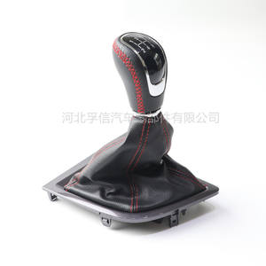 Pomo de palanca de cambios Chery Arrizo 5, diseño ergonómico de plástico Pu para coches con transmisión manual - Product Image 2