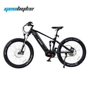 Vélo électrique à Suspension complète 48V, 1000W, entraînement central, 9 vitesses, batterie cachée, vélo électrique - Product Image 1