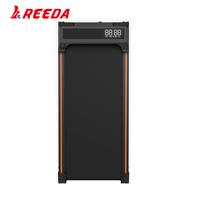 Tapis de marche sous le bureau 2,5 CV avec inclinaison manuelle pour la maison et le bureau, machine de marche portable 2-en-1 avec télécommande