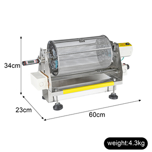 Machine à torréfier les noix, les graines et le café, industrielle, commerciale, de haute qualité, électrique, manuelle, à air chaud, pour usage industriel - Product Image 3