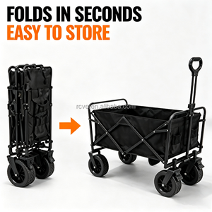 <span class=keywords><strong>Chariot</strong></span> <span class=keywords><strong>de</strong></span> camping pliable grande capacité personnalisable, <span class=keywords><strong>chariot</strong></span> <span class=keywords><strong>de</strong></span> jardin portable d'extérieur avec roues, <span class=keywords><strong>chariot</strong></span> utilitaire robuste pour le voyage - Product Image 3