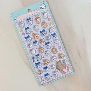 Nouveaux autocollants 3D en PVC cristal imperméables avec <span class=keywords><strong>les</strong></span> personnages japonais Chiikawa Usaki et Little Hachi pour Halloween - Product Image 3