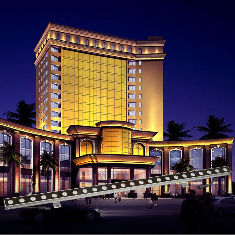 Landscape Building Decoration Outdoor Waterproof Led Architectural Lighting 18w 24w Led Wall Washer