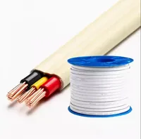 AS/NZS Flaches TPS BVVB Kabel PVC-Isoliertes Kupferkern-Beleuchtungskabel für Wohngebäude-Verkabelung Hochwertiges BVVB-Kabel