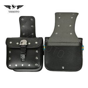 Pour Kawasaki Z900rs W800 <span class=keywords><strong>Suzuki</strong></span> <span class=keywords><strong>SV650X</strong></span> universel moto PU sacoche arrière sac de selle boîte paquet paquet sacoche - Product Image 6