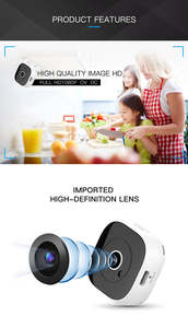 Colacam กล้อง1080P MINI WiFi มุมกว้าง120องศามองเห็นกลางคืน2.4G ไร้สายความปลอดภัยตรวจจับการเคลื่อนไหวพี่เลี้ยงในร่มกลางแจ้ง - Product Image 5