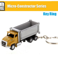 NOUVEAU Porte-clés Mini Tracteur Bulldozer Camion Modèle Diecast pour Collection Cadeau 700 D8T E320 950M